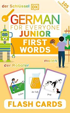 portada German for Everyone Junior First Words Flash Cards (in English)