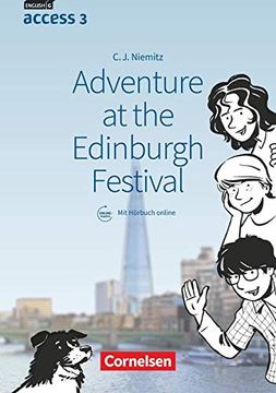 portada English g Access - Allgemeine Ausgabe und Baden-Württemberg: Band 3: 7. Schuljahr - Adventure at the Edinburgh Festival: Lektüre mit Hörbuch Online