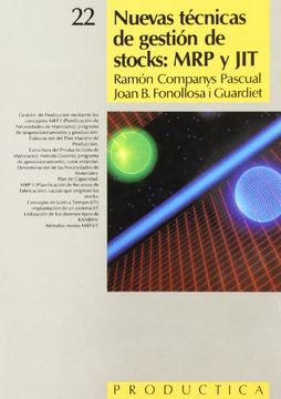 portada Nuevas técnicas de gestión de stocks: MPR Y JIT (PRODÚCTICA)