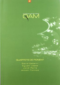 portada Quartets de Ponent. (Quaderns de l'Aula de Música) (in Catalá)