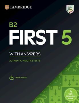 portada B2 First 5 Student's Book with Answers with Audio with Resource Bank: Authentic Practice Tests