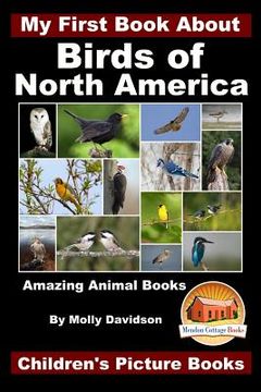 portada My First Book About the Birds of North America - Amazing Animal Books - Children's Picture Books (en Inglés)