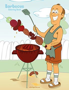portada Barbecue Coloring Book 1 (Volume 1) (en Inglés)