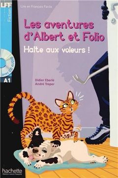 portada Halter aux voleurs. Les aventures d'Albert et Folio. A1. Con CD Audio formato MP3 (LFF (Lire en français facile))