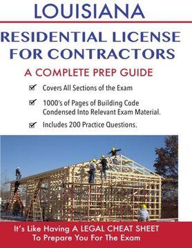 portada Louisiana Residential License For Contractors: A Complete Prep Guide (en Inglés)