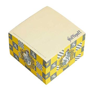 portada Harry Potter: Hufflepuff Memo Cube (Memo Cubes Classic Collection) (en Inglés)