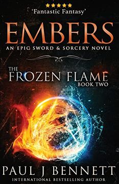 portada Embers: A Sword & Sorcery Novel (The Frozen Flame) (en Inglés)