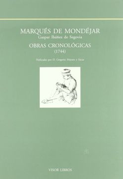 portada Marques de Mondejar. Obras Cronologicas (1744) (Euskera (Hiria))