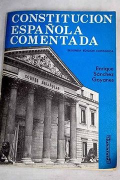 portada Constitución Española Comentada
