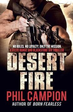 portada desert fire. by phil campion