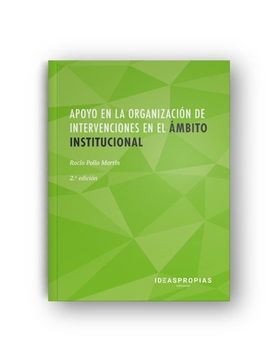 portada (Mf1016) Apoyo en la Organizacion de Intervenciones en el Ambito Institucional. 2ª Edicion