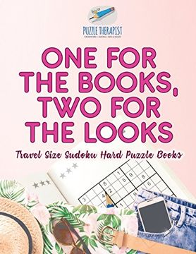 portada One for the Books, Two for the Looks | Travel Size Sudoku Hard Puzzle Books