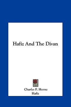portada hafiz and the divan (en Inglés)