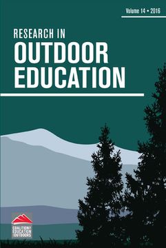 portada Research in Outdoor Education: Volume 14 (en Inglés)