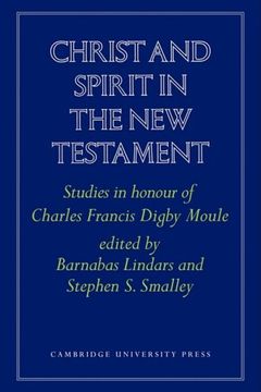 portada Christ and Spirit in the new Testament: Studies in Honour of Charles Francis Digby Moule (in English)