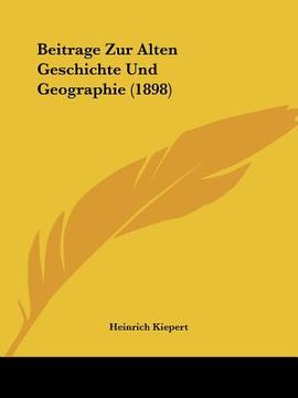 portada Beitrage Zur Alten Geschichte Und Geographie (1898) (en Alemán)