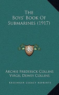 portada the boys' book of submarines (1917)