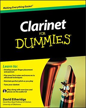 portada Clarinet for Dummies (en Inglés)