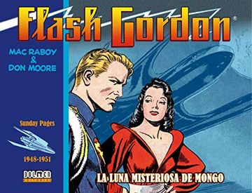 portada Flash Gordon la Luna Misteriosa de Mongo 1948 1951