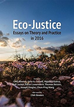 portada Eco-Justice: Essays on Theory and Practice in 2016