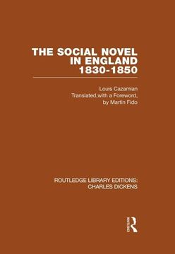 portada The Social Novel in England 1830-1850 (Rle Dickens): Routledge Library Editions: Charles Dickens Volume 2 (en Inglés)