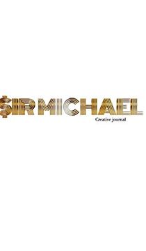 portada Gold Graphic sir Michael Branded Blank Page Creative Note Journal (in English)