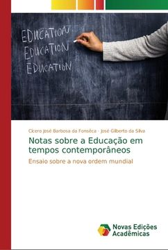 portada Notas Sobre a Educação em Tempos Contemporâneos (en Portugués)
