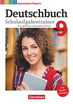 portada Deutschbuch Gymnasium 9. Jahrgangsstufe - Bayern - Schulaufgabentrainer mit Lösungen (en Alemán)