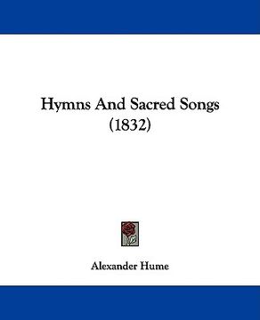 portada hymns and sacred songs (1832)