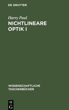 portada Nichtlineare Optik i (en Alemán)