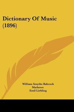 portada dictionary of music (1896) (en Inglés)