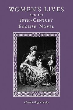portada women's lives and the eighteenth-century english novel (in English)