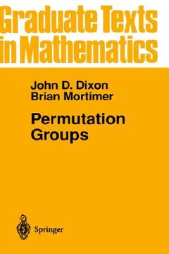 portada permutation groups (en Inglés)