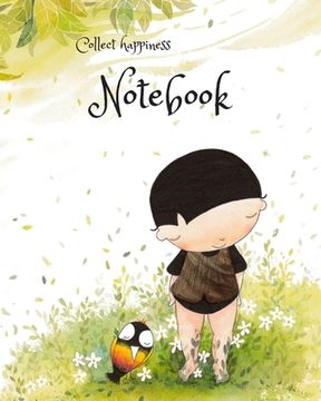 portada Collect happiness note book: Collect happiness and make the world a better (en Inglés)