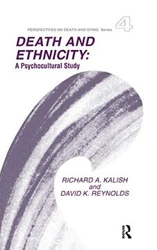 portada Death and Ethnicity: A Psychocultural Study (en Inglés)