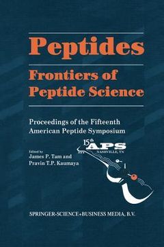 portada Peptides: Frontiers of Peptide Science (en Inglés)