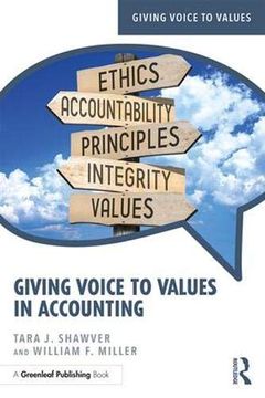 portada Giving Voice to Values in Accounting (en Inglés)