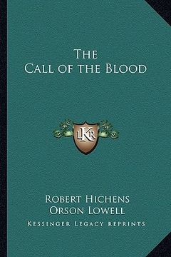 portada the call of the blood (in English)