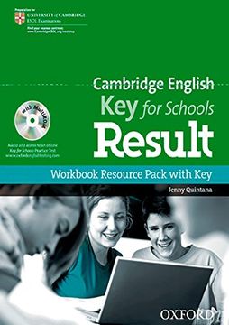 portada Cambridge English: Key for Schools Result: Ket Result for Schools Workbook With key Pack 