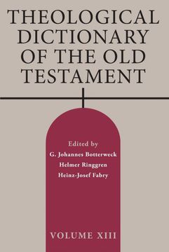 portada Theological Dictionary of the old Testament, Volume Xiii (en Inglés)