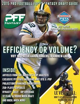 portada 2015 Pro Football Focus Fantasy Draft Guide (in English)