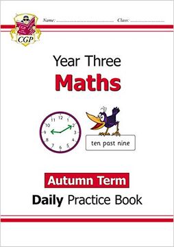 portada New ks2 Maths Daily Practice Book: Year 3 - Autumn Term (in English)