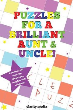 portada Puzzles For a Brilliant Aunt & Uncle (en Inglés)