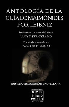 portada Antología de la Guía de Maimónides por Leibniz