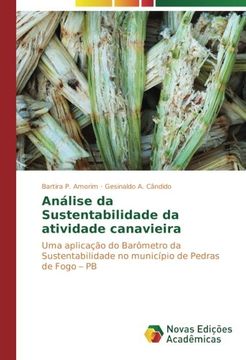 portada Análise da Sustentabilidade da atividade canavieira: Uma aplicação do Barômetro da Sustentabilidade no município de Pedras de Fogo – PB (Portuguese Edition)