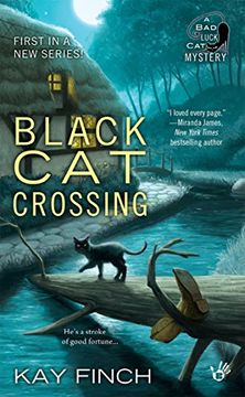 portada Black cat Crossing (Berkley Prime Crime) (en Inglés)