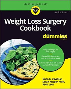 portada Weight Loss Surgery Cookbook for Dummies, 2nd Edition (in English)