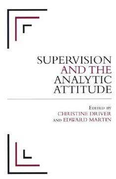 portada supervision and the analytic attitude