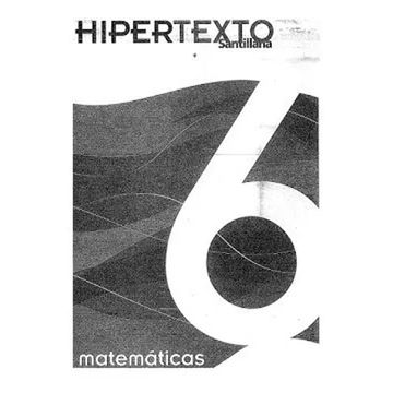 portada Matemáticas 6 (in Spanish)