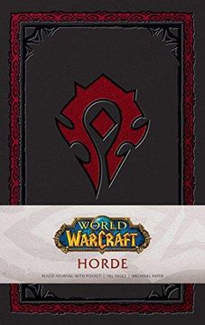 portada World Of Warcraft: Horde Hardcover Ruled Journal 